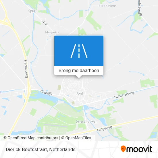 Dierick Boutsstraat kaart