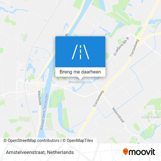 Amstelveenstraat kaart
