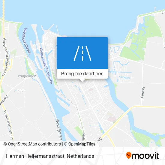 Herman Heijermansstraat kaart