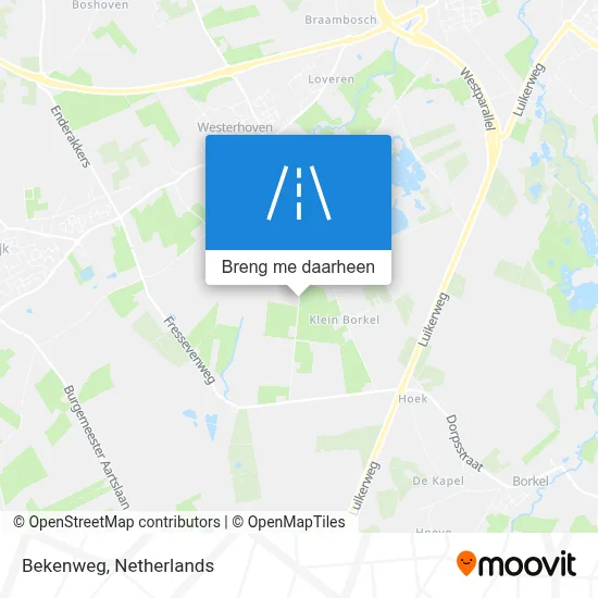 Bekenweg kaart