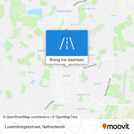 Luxemburgsestraat kaart
