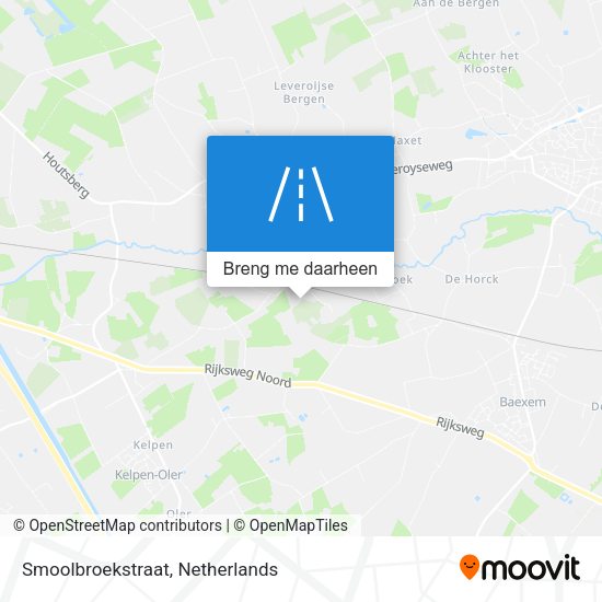Smoolbroekstraat kaart