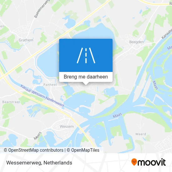 Wessemerweg kaart