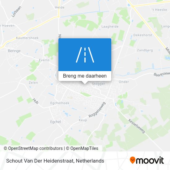 Schout Van Der Heidenstraat kaart