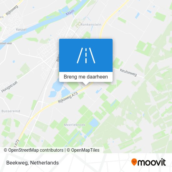 Beekweg kaart