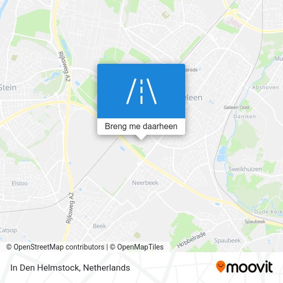 In Den Helmstock kaart