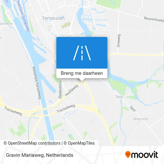 Gravin Mariaweg kaart