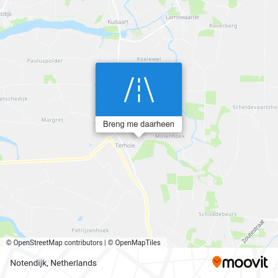 Notendijk kaart