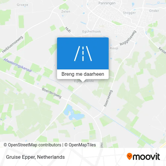 Gruise Epper kaart