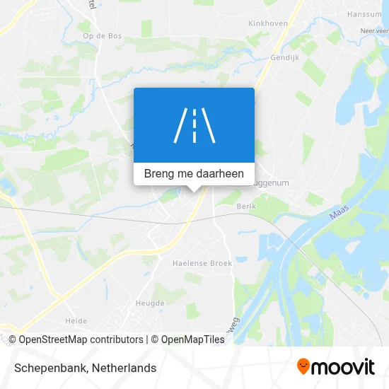 Schepenbank kaart