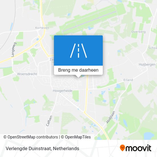 Verlengde Duinstraat kaart