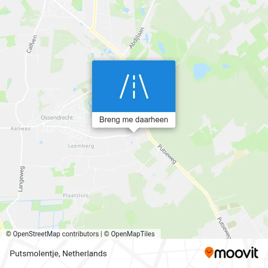Putsmolentje kaart