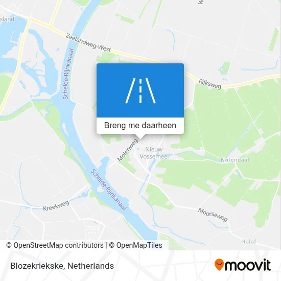 Blozekriekske kaart