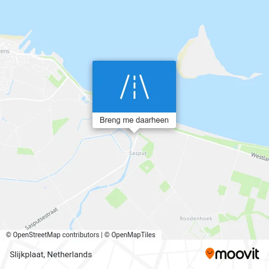 Slijkplaat kaart