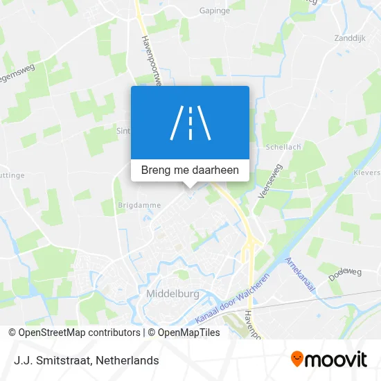 J.J. Smitstraat kaart