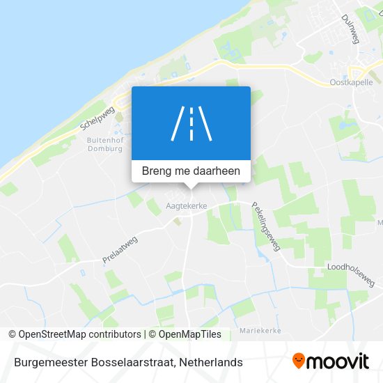 Burgemeester Bosselaarstraat kaart