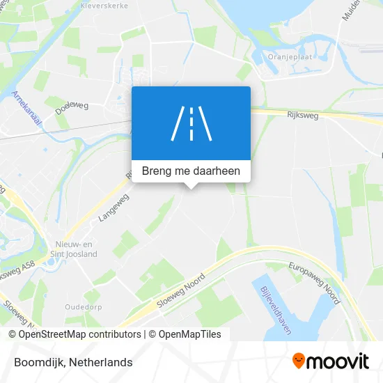 Boomdijk kaart
