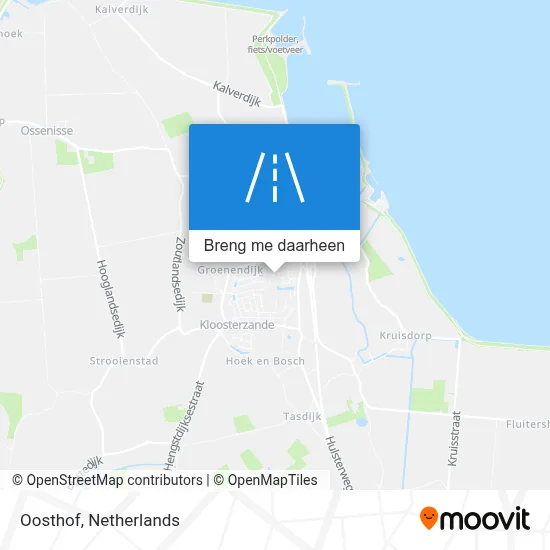 Oosthof kaart