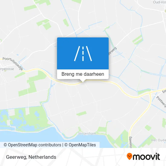 Geerweg kaart