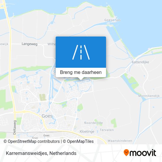 Karremansweidjes kaart