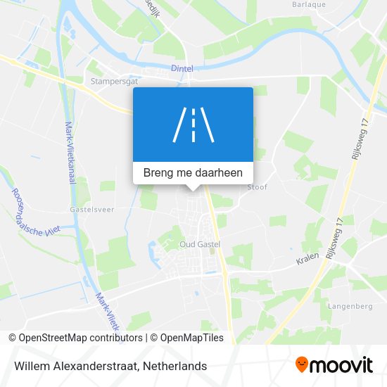 Willem Alexanderstraat kaart