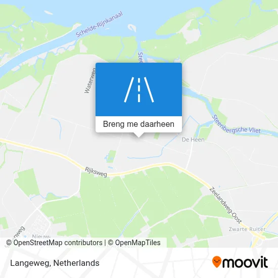 Langeweg kaart
