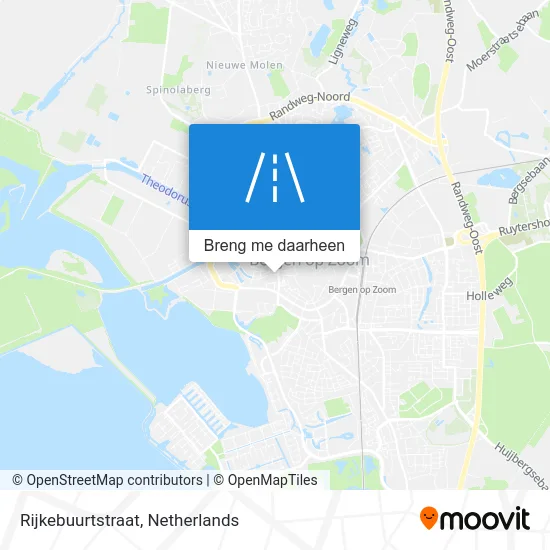 Rijkebuurtstraat kaart