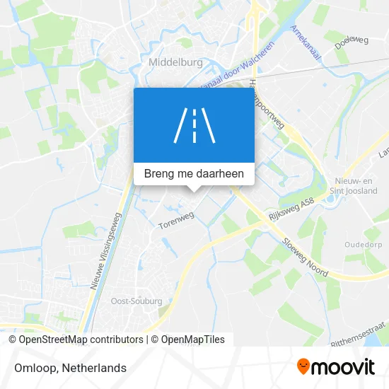 Omloop kaart