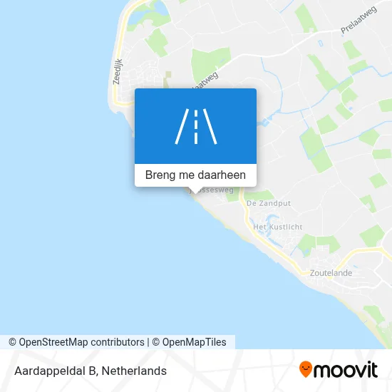 Aardappeldal B kaart