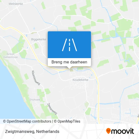 Zwigtmansweg kaart