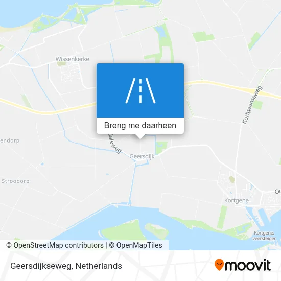 Geersdijkseweg kaart