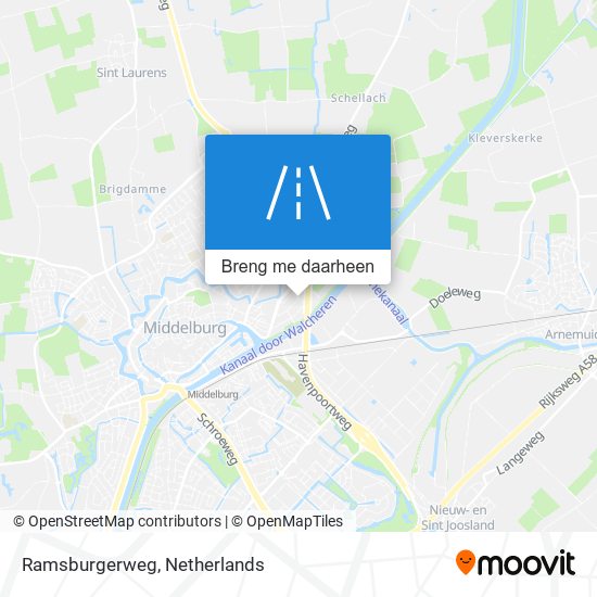 Ramsburgerweg kaart