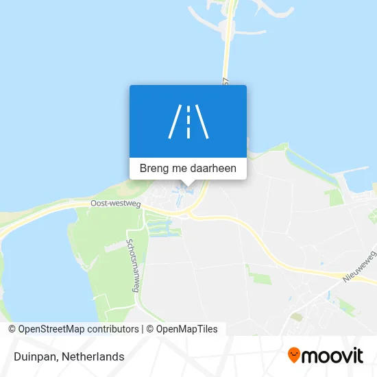 Duinpan kaart