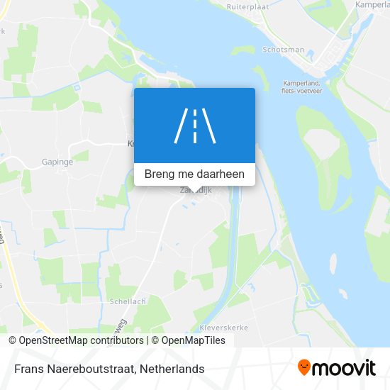 Frans Naereboutstraat kaart