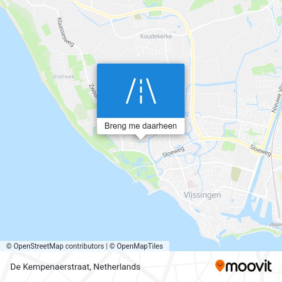 De Kempenaerstraat kaart