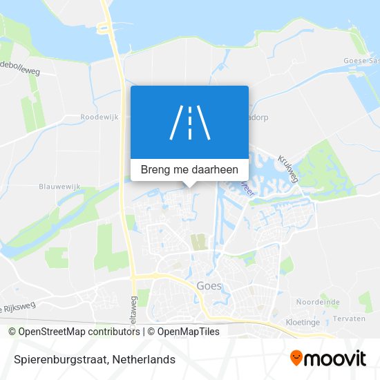 Spierenburgstraat kaart