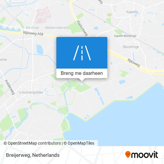 Breijerweg kaart