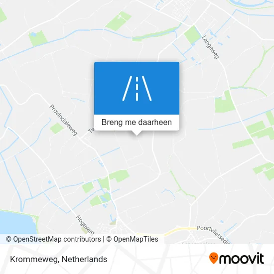 Krommeweg kaart