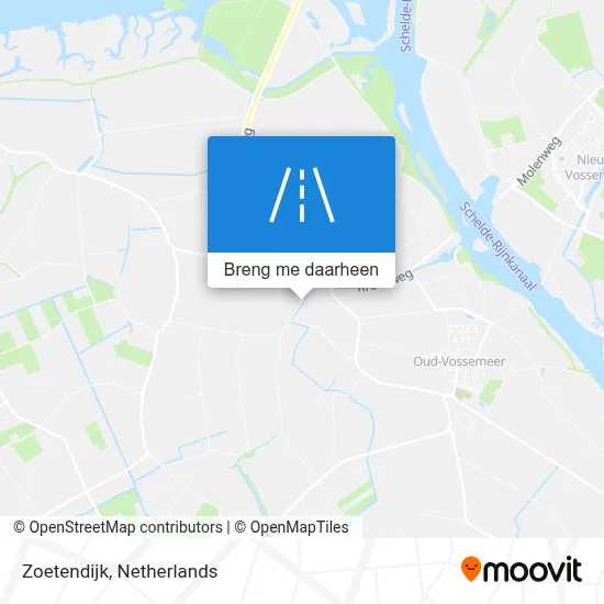 Zoetendijk kaart