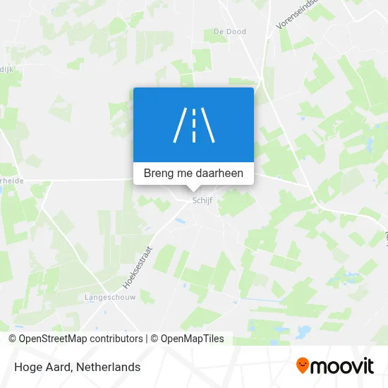 Hoge Aard kaart