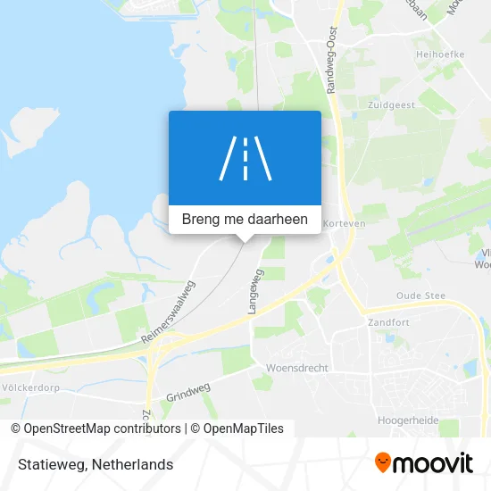 Statieweg kaart