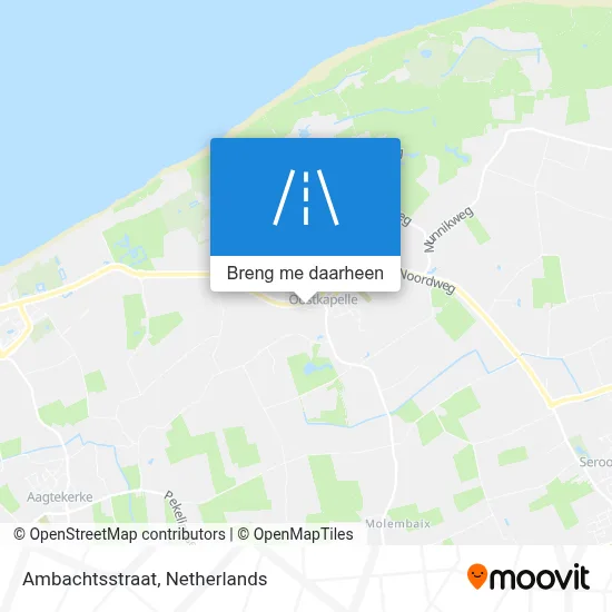 Ambachtsstraat kaart