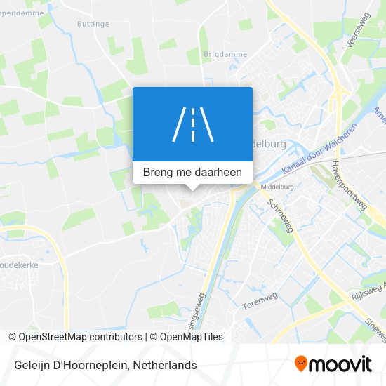 Geleijn D'Hoorneplein kaart