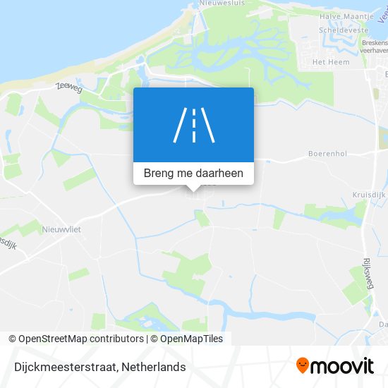 Dijckmeesterstraat kaart