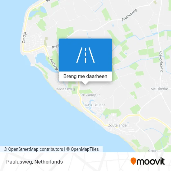 Paulusweg kaart