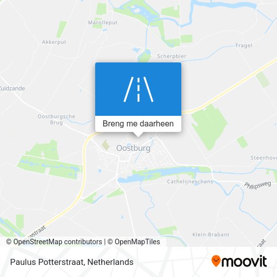 Paulus Potterstraat kaart
