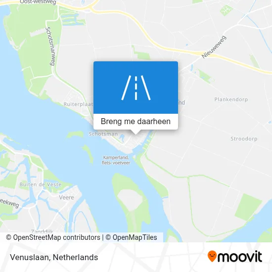 Venuslaan kaart