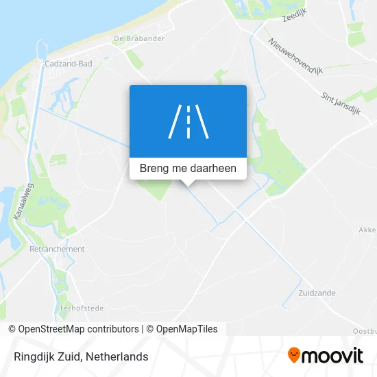 Ringdijk Zuid kaart