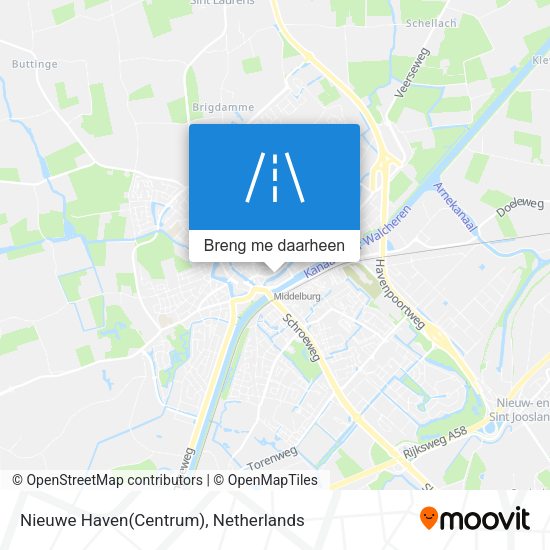 Nieuwe Haven(Centrum) kaart