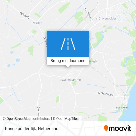 Kaneelpolderdijk kaart